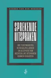 Omslag van Sprekende uitspraken