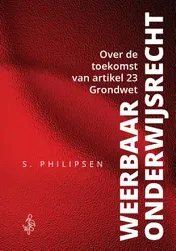 Omslag van Weerbaar onderwijsrecht