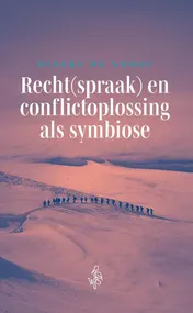 Omslag van Recht(spraak) en conflictoplossing als symbiose