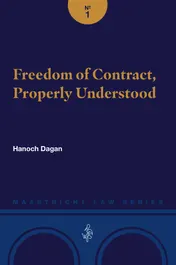 Omslag van Freedom of Contract, Properly Understood