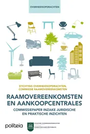 Omslag van Raamovereenkomsten en aankoopcentrales