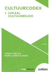 Omslag van Lokaal Cultuurbeleid