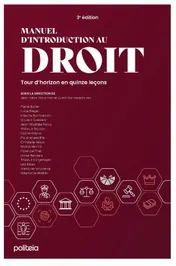Omslag van Manuel d'introduction au droit