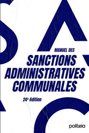 Omslag van Manuel des sanctions administratives communales