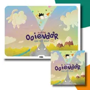 Omslag van Kleine ooievaar kan het zelf | kamishibai vertelplaten + boek