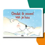 Omslag van Omdat ik zoveel van je hou | kamishibai vertelplaten