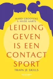 Omslag van Leidinggeven is een contact sport