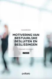 Omslag van Motivering van bestuurlijke besluiten en beslissingen - 4e editie (editie 2025)