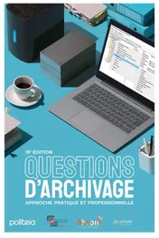 Omslag van Questions d'archivage (15e édition)