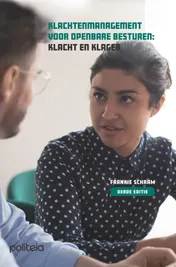 Omslag van Klachtenmanagement voor openbare besturen: Klacht en klager