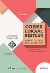 Omslag van Codex lokaal bestuur 2025