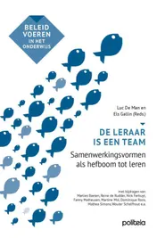 Omslag van De leraar is een team