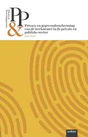Omslag van Privacy en gegevensbescherming van de werknemer in de private en publieke sector