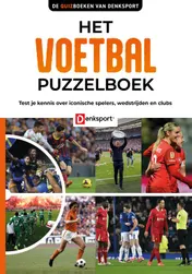 Omslag van Denksport – Het Voetbal Puzzelboek