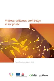 Omslag van Vidéosurveillance, droit belge et vie privée