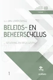Omslag van Beleids- en beheerscyclus: situering en regelgeving