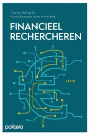 Omslag van Financieel rechercheren