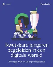 Omslag van Kwetsbare jongeren begeleiden in een digitale wereld