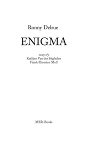 Omslag van Ronny Delrue. Enigma