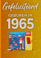 Omslag van Gefeliciteerd geboren in 1965 set van 4