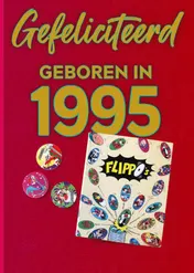 Omslag van Gefeliciteerd geboren in 1995 set van 4