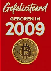 Omslag van Gefeliciteerd geboren in 2009 set van 4