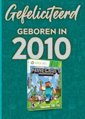 Omslag van Gefeliciteerd geboren in 2010 set van 4