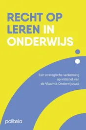 Omslag van Recht op leren in onderwijs