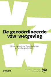 Omslag van De gecoördineerde vzw-wetgeving