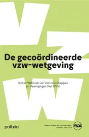 Omslag van De gecoördineerde vzw-wetgeving