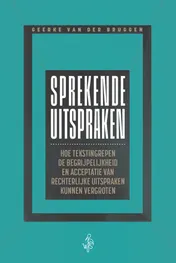 Omslag van Sprekende uitspraken