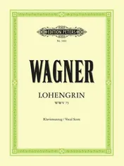 Omslag van Lohengrin (Oper in 3 Akten) WWV 75 Klavierauszug