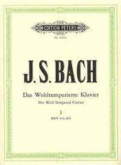 Omslag van Das Wohltemperierte Klavier - Teil 1 BWV 846-869 24 Präludien und Fugen