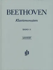 Omslag van Beethoven: Piano Sonatas - Volume II (Multilingual Edition)