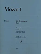 Omslag van Klaviersonaten 1 br. Piano Sonatas Vol 1 (Multilingual Edition)