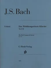 Omslag van Bach, Johann Sebastian - Das Wohltemperierte Klavier Teil II BWV 870-893 Instrumentation: Piano Solo
