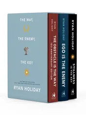 Omslag van The Way, the Enemy, and the Key A Boxed Set of the Obstacle Is the Way, Ego Is the Enemy & Stillness Is the Key