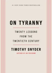 Omslag van On Tyranny Twenty Lessons from the Twentieth Century