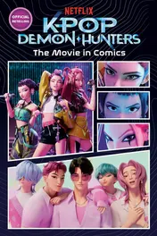 Omslag van KPop Demon Hunters: The Movie in Comics: The Official Retelling in Comic Form