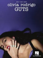 Omslag van Olivia Rodrigo - Guts: Piano/Vocal/Guitar Songbook