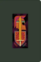 Omslag van ESV the Biggest Story Holy Bible for Kids (Trutone, Dark Green, Armor Design)