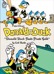 Omslag van Walt Disney's Donald Duck Donald Duck Finds Pirate Gold The Complete Carl Barks Disney Library Vol. 1