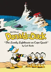 Omslag van Walt Disney's Donald Duck: the Lonely Lighthouse on Cape Quack The Complete Carl Barks Disney Library Vol. 29