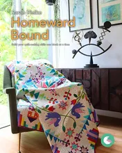 Omslag van Homeward Bound Quilt Pattern and Videos Build Your Quilt-making Skills One Step at a Time