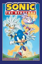 Omslag van Sonic the Hedgehog (2018-) misadventures