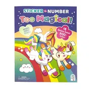 Omslag van Sticker by Number Too Magical!