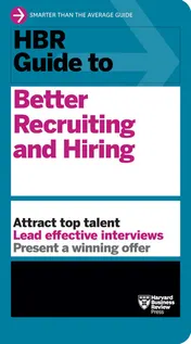 Omslag van HBR Guide to Better Recruiting and Hiring