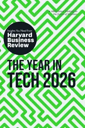 Omslag van The Year in Tech 2026 The Insights You Need from Harvard Business Review