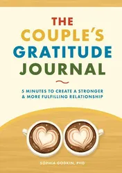 Omslag van The Couple's Gratitude Journal 5 Minutes to Create a Stronger and More Fulfilling Relationship