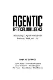 Omslag van Agentic Artificial Intelligence Harnessing AI Agents to Reinvent Business, Work and Life